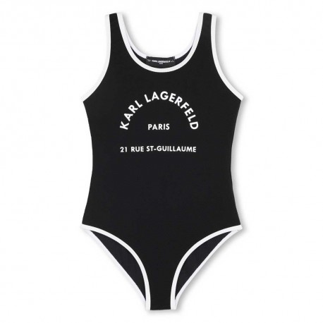 Strój kąpielowy dziewczęcy Karl Lagerfeld Z31113 09B A