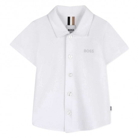 Biała koszula niemowlęca Hugo Boss J52845 10P A