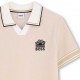 Beżowa koszulka polo dla chłopca Hugo Boss J53075 249 C