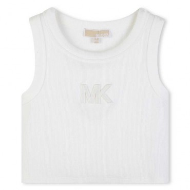 Biały top dla dziewczynki Michael Kors R30609 117