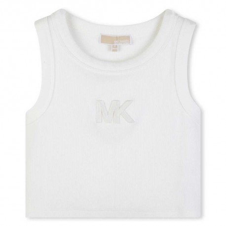 Biały top dla dziewczynki Michael Kors R30609 117 C