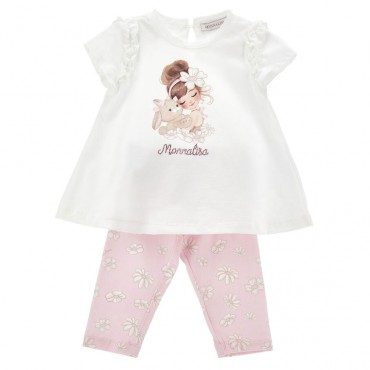 Komplet dla dziewczynki Monnalisa 31G503 7666 9001 A