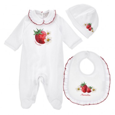 Komplet niemowlęcy Monnalisa 35G514 7084 0099