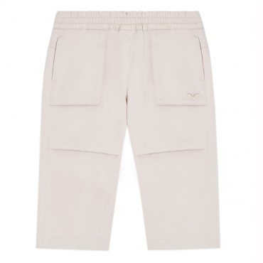 Jasne spodnie dla chłopca Emporio Armani EB001108 A