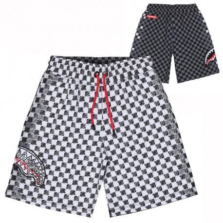 Bermudy chłopięce szachownica Sprayground SPY1412E A