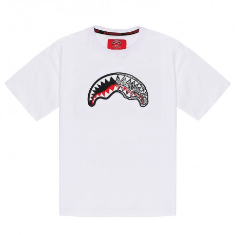 Biały t-shirt dla chłopca Sprayground SPY1413WHT A