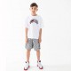 Biały t-shirt dla chłopca Sprayground SPY1413WHT C
