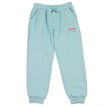 Miętowe spodnie dla chłopca Iceberg PFICE6100J MI