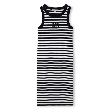 Dziewczęca sukienka w pasy Michael Kors R30640 849