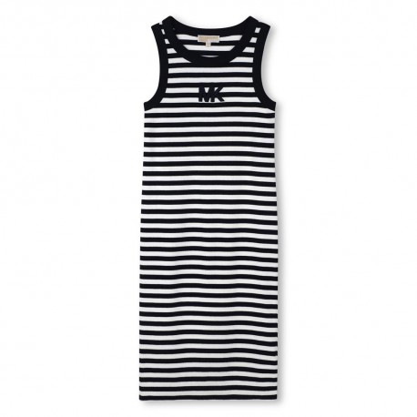 Dziewczęca sukienka w pasy Michael Kors R30640 849 A