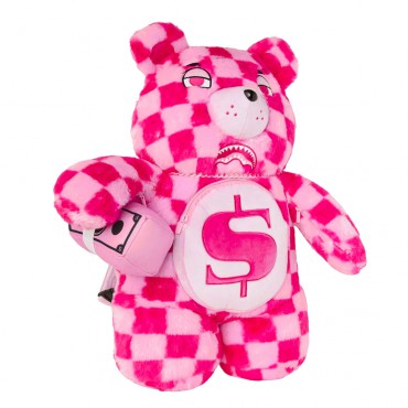 Różowy plecak Sprayground pluszowy miś 910B8274NSZ