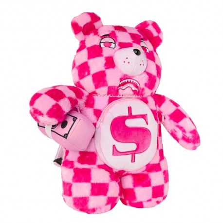 Różowy plecak Sprayground pluszowy miś 910B8274NSZ F