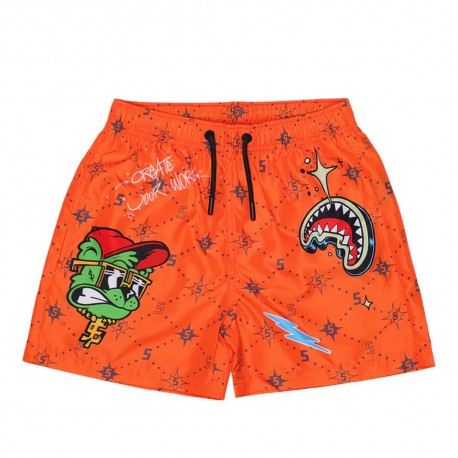 Chłopięce szorty kąpielowe Sprayground SPY1478ORNG A