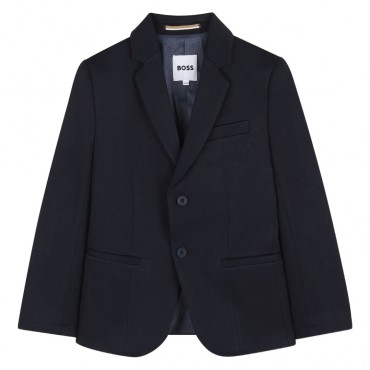 Granatowa marynarka chłopięca Hugo Boss J52993 862