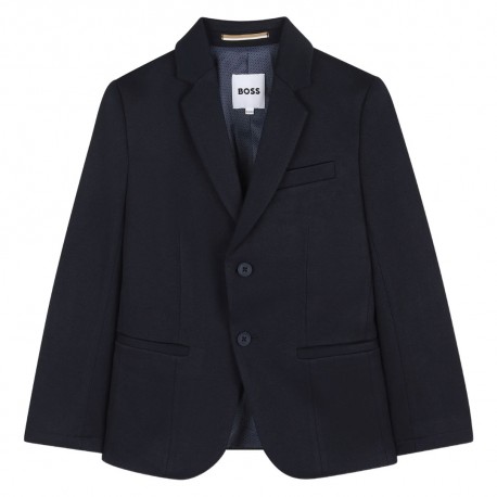 Granatowa marynarka chłopięca Hugo Boss J52993 862 A