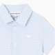 Niebieska koszula niemowlęca Armani EB001164 AF20965 F9037 B