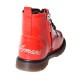 Czerwone trzewiki dla dziewczynki Armani Junior ZE522 - markowe buty dla dzieci - sklep internetowy euroyoung.pl