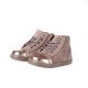 Złote, ocieplone trampki dla dziewczynki Armani Junior Z3530 - modne buty dla dzieci - sklep internetowy euroyoung.pl