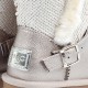 Złote śniegowce dziewczęce Liu Jo 000353 - modne buty dla dzieci - sklep internetowy euroyoung.pl