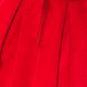 Czerwona suknia bez ramion Monnalisa 000523 B