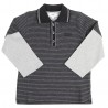 Niemowlęca koszulka polo w paski Hugo Boss 000566