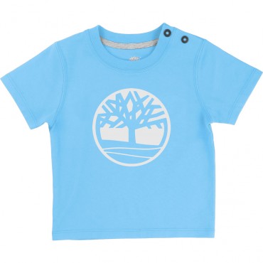 T-shirt niemowlęcy z logo Timberland 000894