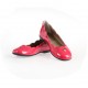 Różowe balerinki dla dziewczynki Armani Junior 001020 - stylowe obuwie dla dzieci i młodzieży - sklep internetowy euroyoung.pl