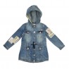 Jeansowa parka dla dziewczynki Twin Set GS62A1